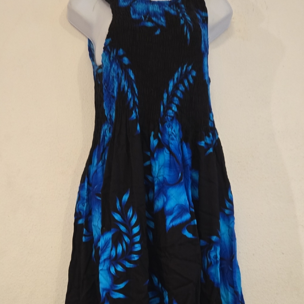 CDR2 - Blue Floral Maxi Dress- One Size